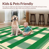 Timeless Green Checkered Aesthetic(Green)
