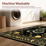 Whimsical Serpent Motif Design(Black)