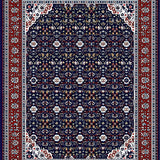 Elegant Floral Blue Aesthetic(Blue)