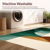 Stylish Contemporary Faded Textures(Green)