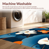 Tropical Floral Oasis Motif(Blue)