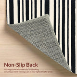 Minimalist Ivory Black Non Slip(Black)