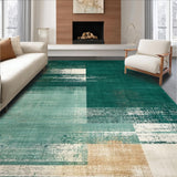 Abstract Distressed Colorful Motif(Green)