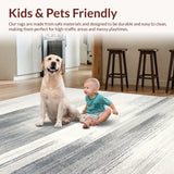 Minimalist Contemporary Wavy Composition(Gray)