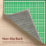 Elegant Dominique Green Tiled Motif(Green)