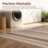 Trendy Textured Striped Elegance(Beige)