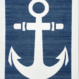 Modern Abstract Ocean Motif(Blue)
