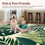Chic Tropical Greenery Motif(Green)