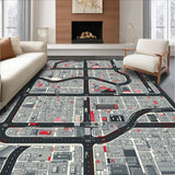 Interactive Urban Roadway Aesthetic(Gray)