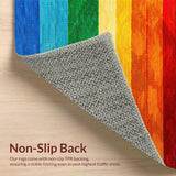 Modern Geometric Neutral Jute(Red)