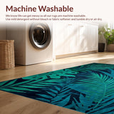 Coastal Vibrant Leafy Design(Blue)