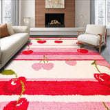 Whimsical Cherry Blossom Motif(Red)