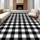 Minimalist Neutral Tartan Appeal(Black)
