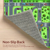 Bright Multicolored City Adventure(Green)