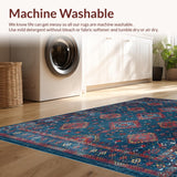 Vibrant Floral Vintage Charm(Blue)