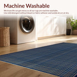 Luxurious Blue and Gold Artful Geometry(Blue)