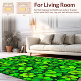 Rustic Earthy Shamrock Motif(Green)