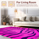 Vibrant Playful Tiger Print(Pink)