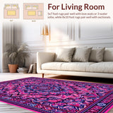 Eclectic Colorful Medallion Style(Pink)
