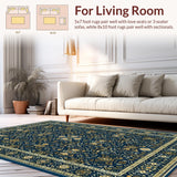 Cozy Shabby Chic Patterned Accent(Blue)