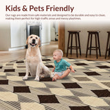 Artistic Modern Checkered Design(Beige)