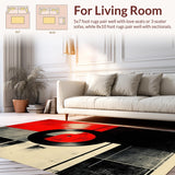 Vibrant Abstract Vinyl Aesthetic(Red)