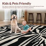Stylish Modern Linear Zebra Elements(Black)