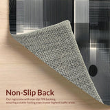 Contemporary Minimalist Tiled Motif(Black)