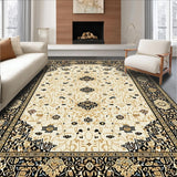 Modern Leopard Beige with Dark Brown Accents(Beige)