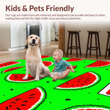 Vibrant Watermelon Slice Motif(Red)