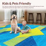 Artful Geometric Aesthetic(Blue)