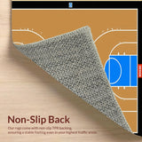 Sporty Vibrant Basketball Motif(Beige)