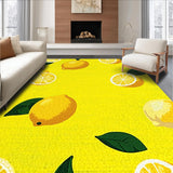 Cheerful Lemon Fruit Motif(Yellow)