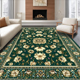 Artful Floral Lattice Composition(Green)