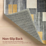 Abstract Gold Geometric Elegance(Gray)