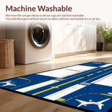 Aviation Inspired Playful Landscape(Blue)