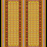 Festive Colorful Egg Motif(Gold)