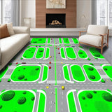Playful Green Interactive Landscape(Green)