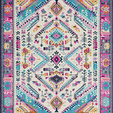 Modern Abstract Patterned Delight(White)