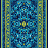 Eclectic Colorful Ethereal Swirls(Blue)