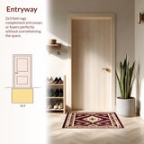 Albuquerque Heritage Collection with Southwestern Artistic Design(Red)