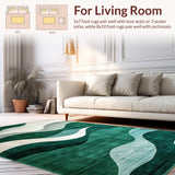 Vibrant Playful Modern Shapes(Green)
