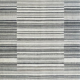 Minimalist Black and White Zigzag Runner with Sharp Angular Stripes(Gray)