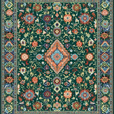 Vibrant Rustic Flower Accents(Green)