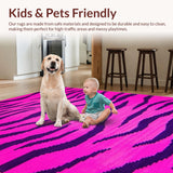 Vibrant Playful Tiger Print(Pink)
