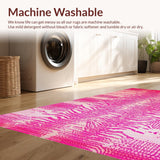 Bright Pink Funhouse Decor Style(Pink)