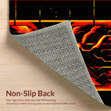 Contemporary Colorful Twisted Motif(Red)