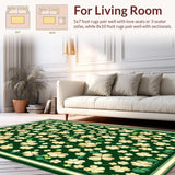 Whimsical Clover Geometric Style(Green)