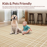 Luxurious Textured Tiled Composition(Beige)