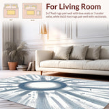 Eclectic Distressed Motif(Blue)